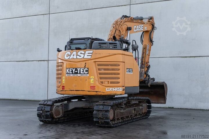 Rupsgraafmachine CASE CX 145 D SR