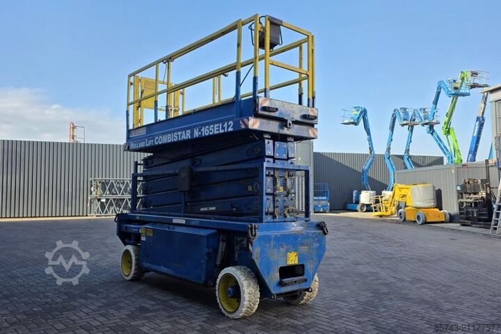 Podnośnik nożycowy Holland Lift Combistar N-165EL12 Electric, 18.5m Working Height