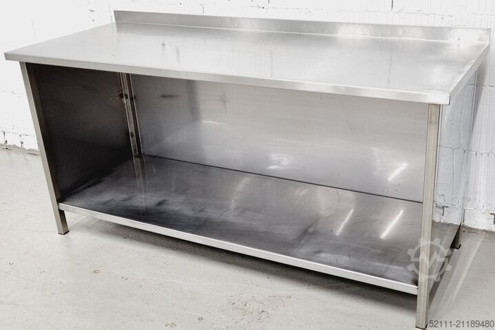Stainless steel work table Köhler ArbeitstischAT 1600