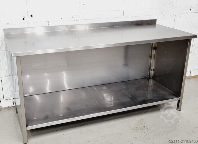 Stainless steel work table Köhler ArbeitstischAT 1600
