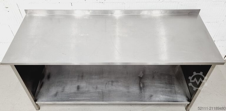 Stainless steel work table Köhler ArbeitstischAT 1600