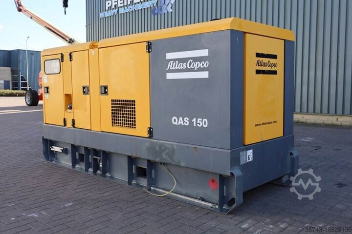 Aggregaat Atlas Copco QAS 150 Diesel, 150KVA * NON - WORKING *