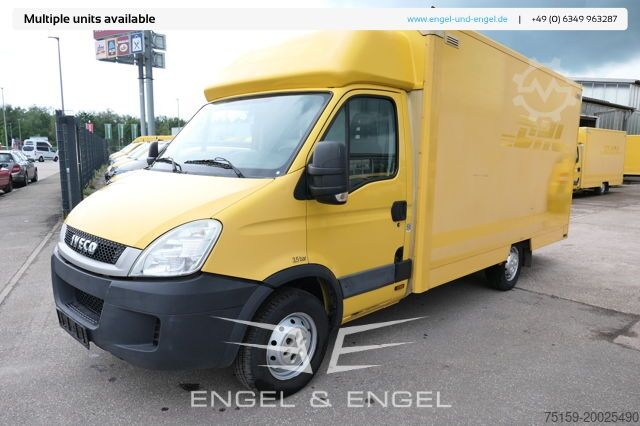Transporter mit Koffer iveco Daily 35 S11 C30C AUTOMATIK KAMERA MAXI Regale DURCHGANG