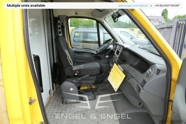 Transporter mit Koffer iveco Daily 35 S11 C30C AUTOMATIK KAMERA MAXI Regale DURCHGANG