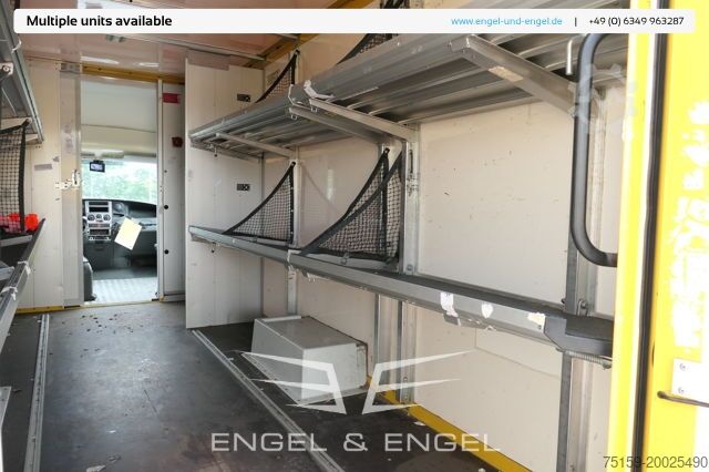 Transporter mit Koffer iveco Daily 35 S11 C30C AUTOMATIK KAMERA MAXI Regale DURCHGANG