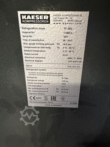 κοχλιοειδής συμπιεστής Kaeser 