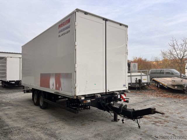 Remolque caja Möslein TKO 105 D Schwebheim  Tandem- Koffer- Anhänger, Durchladbar