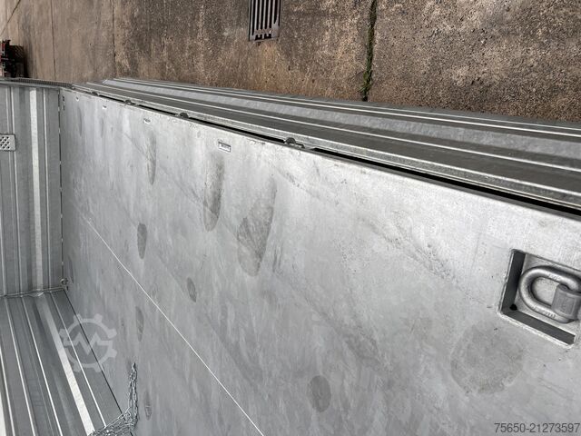 Tipper trailer Möslein TTD 19 AB  19 t Tandemkipper Tieflader, Breitbereifung Aufsatzbordwänden-- Neufahrzeug --