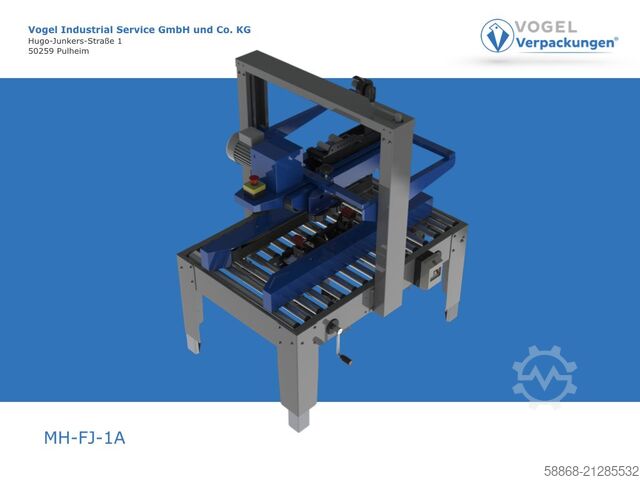 Carton sealing machine Kartonverschließmaschine MH-FJ-1A