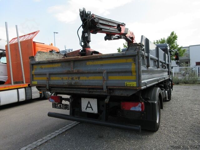 Ανατρεπόμενο φορτηγό man TGL 12.220 4x2 BB,Palfinger PK8501,Schrottspinne