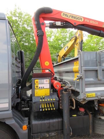 Ανατρεπόμενο φορτηγό man TGL 12.220 4x2 BB,Palfinger PK8501,Schrottspinne