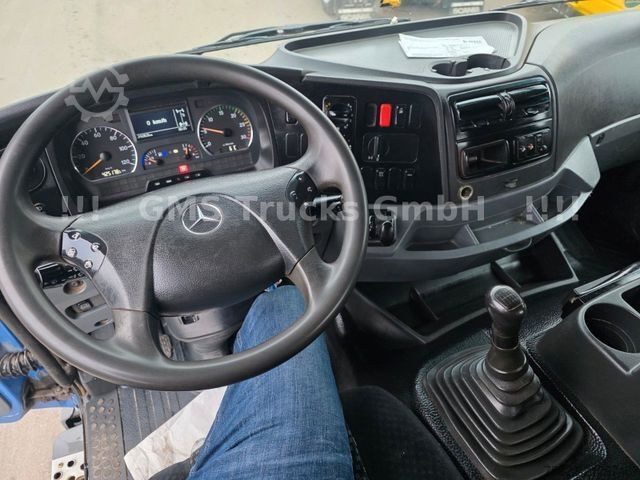 Three-sided tipper truck MERCEDES-BENZ Axor 1829 / 13m Palfinger Kran FUNK / Meiller