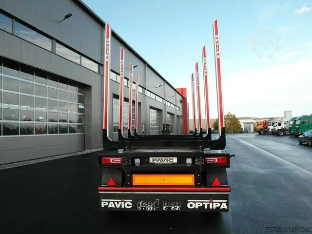 Holztransporter PAVIC HTA18 62EO Einfachbereift LEICHTBAUWEISE HTA 18...