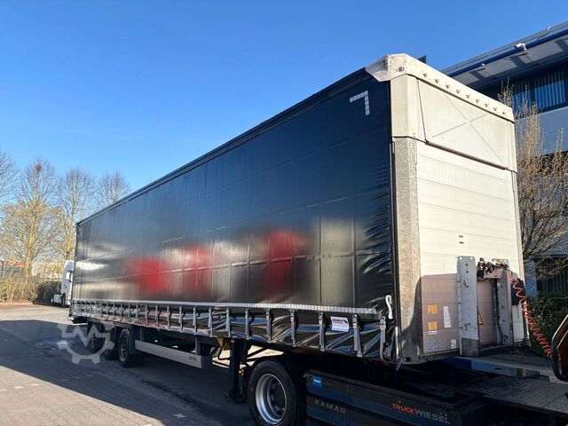 Åben sættevogn med presenning SCHMITZ CARGOBULL Mega XL, lifting/sliding roof, neue Plane