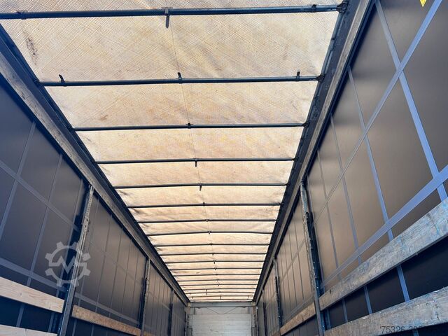 Åben sættevogn med presenning SCHMITZ CARGOBULL Mega XL, lifting/sliding roof, neue Plane