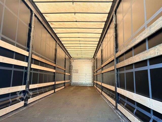 Åben sættevogn med presenning SCHMITZ CARGOBULL Mega XL, lifting/sliding roof, neue Plane