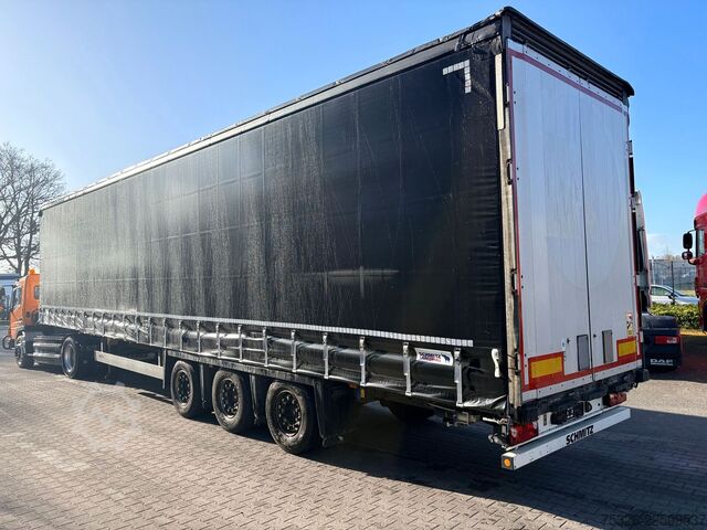 Åben sættevogn med presenning SCHMITZ CARGOBULL Mega XL, lifting/sliding roof, neue Plane