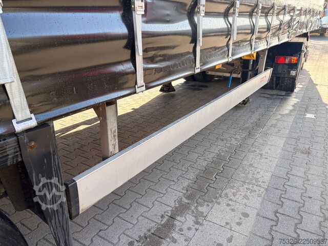 Åben sættevogn med presenning SCHMITZ CARGOBULL Mega XL, lifting/sliding roof, neue Plane