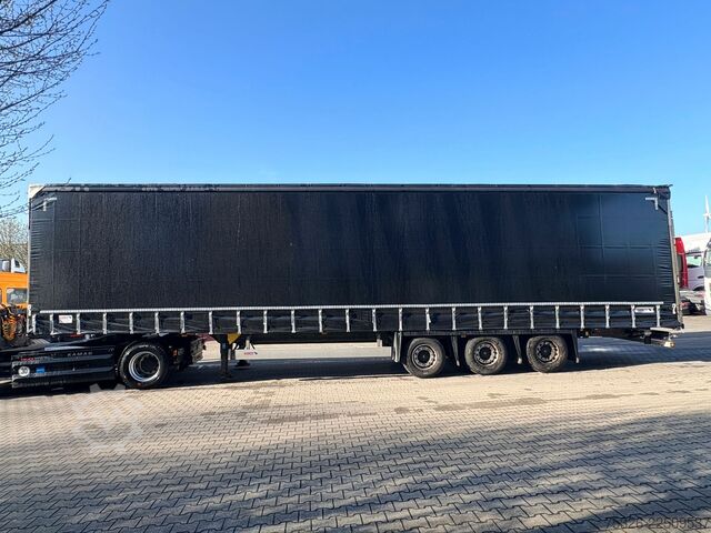 Åben sættevogn med presenning SCHMITZ CARGOBULL Mega XL, lifting/sliding roof, neue Plane