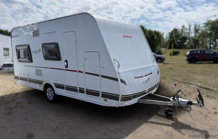 Caravan DETHLEFFS c-go 465 KR Etagen- & Hubbett m. 7-Zonen-Matratz