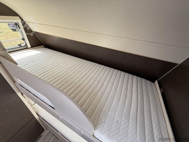 Caravan DETHLEFFS c-go 465 KR Etagen- & Hubbett m. 7-Zonen-Matratz