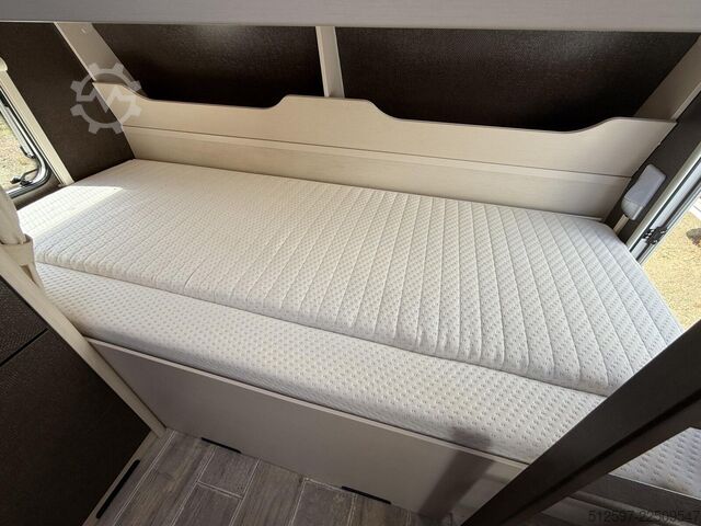 Caravan DETHLEFFS c-go 465 KR Etagen- & Hubbett m. 7-Zonen-Matratz