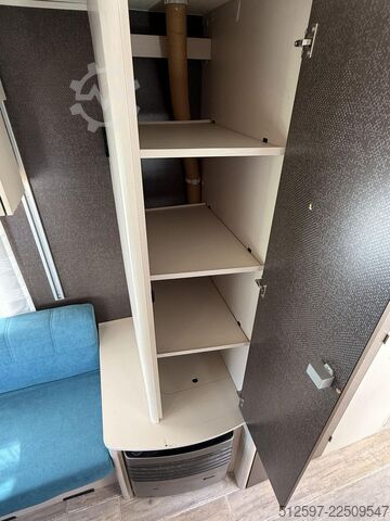 Caravan DETHLEFFS c-go 465 KR Etagen- & Hubbett m. 7-Zonen-Matratz