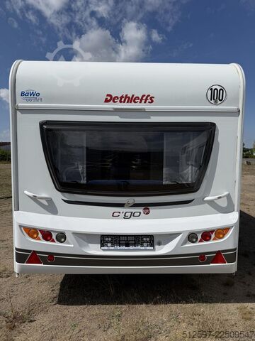 Caravan DETHLEFFS c-go 465 KR Etagen- & Hubbett m. 7-Zonen-Matratz