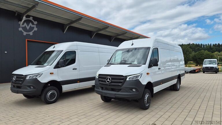 Dubă cu acoperiș înalt MERCEDES-BENZ Sprinter III Kasten  519 CDI RWD 4x 4 Allrad