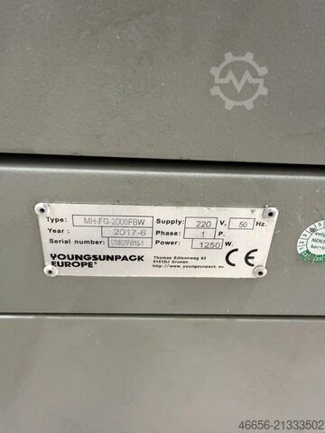 Automatikus raklapfóliázó Hufeisen-D de Wit WP 2  ( 3833 ) Hufeisen