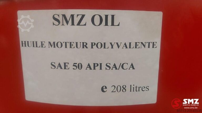 SMZ motorolie SAE50, 208L SMZ Smz  motor olie sae 50 208l
