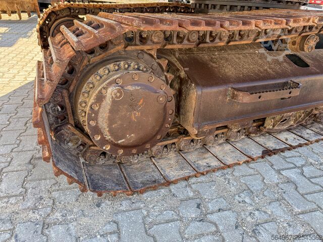 Bandgrävare Caterpillar 323FL Kettenbagger OQ70/75 vollhydr.