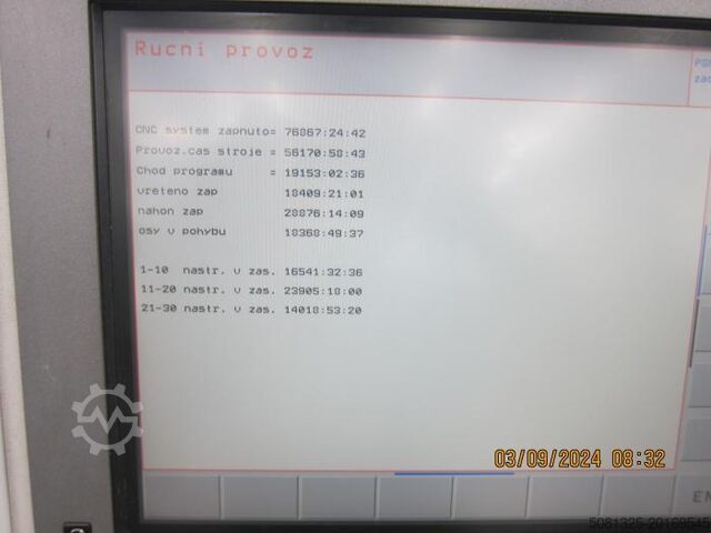 Vertikální obráběcí centrum HERMLE C 600 U, 28774