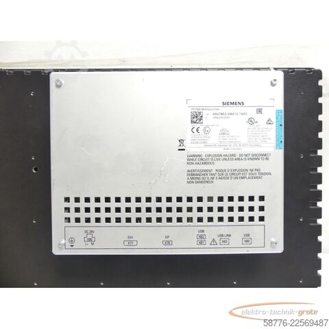 Komponent Siemens IFP1500 Multitouch Ext. 6AV7863-5MA10-1NA0 SN: LBM2002495 --