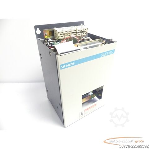 Składnik Siemens SIMOREG 6RA2418-1FV62 K - Stromrichtergerät SN: 0101030A4PM001