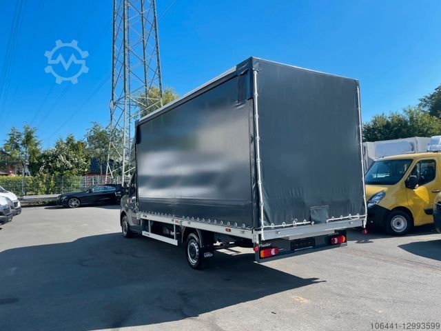 Transporter met dieplader & dekzeil RENAULT Master RED/Pritsche Plane/höhe Verstellbar