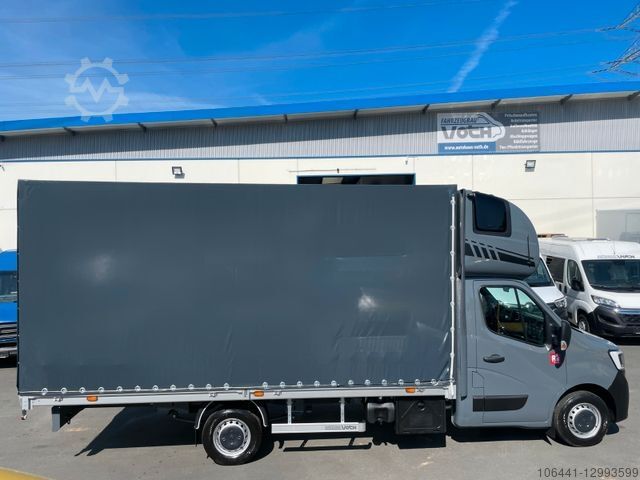 Transporter met dieplader & dekzeil RENAULT Master RED/Pritsche Plane/höhe Verstellbar