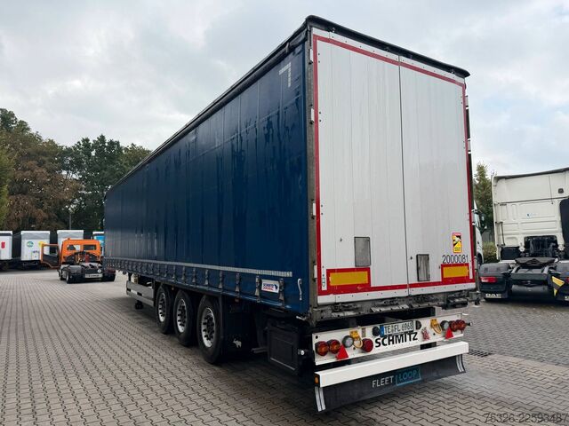 Semirimorchio con telone SCHMITZ CARGOBULL SCS 24/L - 13.62, XL, Daimler, Getränke