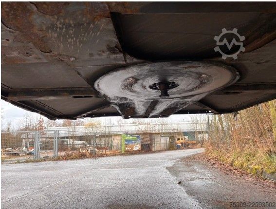 Otevřený návěs s plachtou KRONE SZ Mega mit 435/50R19,5 Bereifung - Edscha - SAF