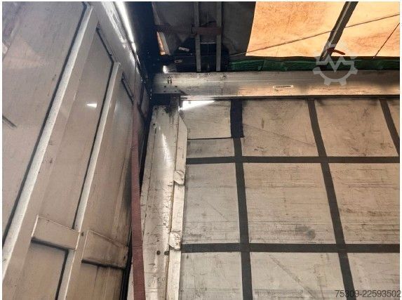 Öppen semitrailer med kapell KRONE SZ Mega mit 435/50R19,5 Bereifung - Edscha - SAF