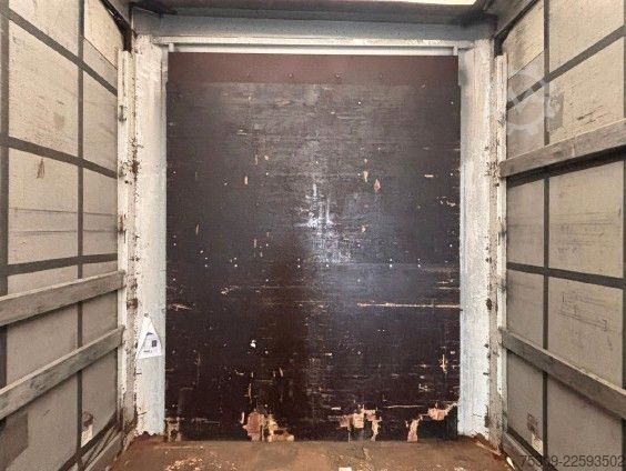 Öppen semitrailer med kapell KRONE SZ Mega mit 435/50R19,5 Bereifung - Edscha - SAF
