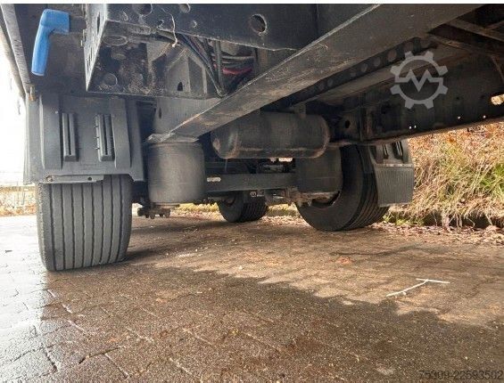 Öppen semitrailer med kapell KRONE SZ Mega mit 435/50R19,5 Bereifung - Edscha - SAF