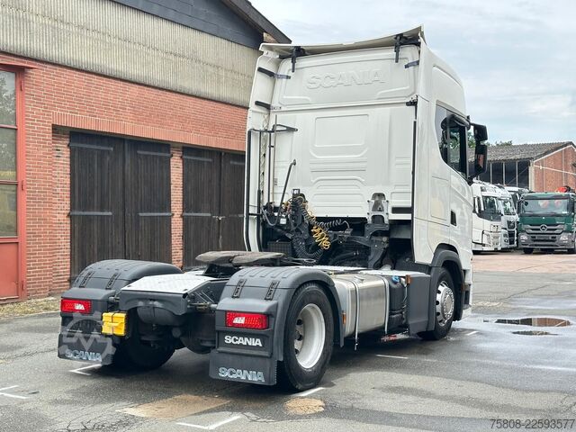 Φορτηγό επικίνδυνων υλικών SCANIA S450 ADR EXII/ EXIII Retarder ACC 2Tanks PTO