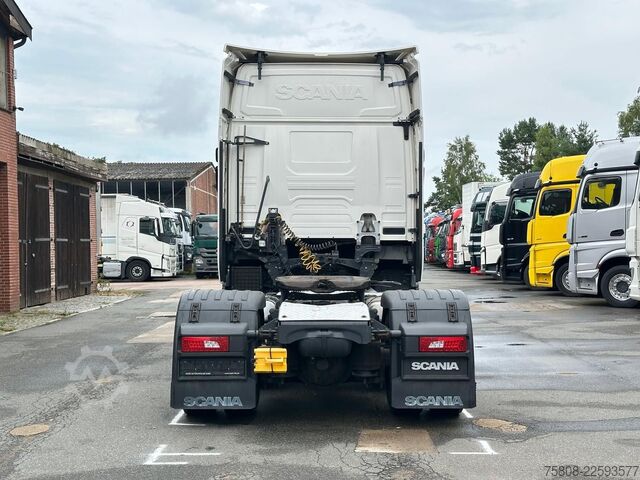Φορτηγό επικίνδυνων υλικών SCANIA S450 ADR EXII/ EXIII Retarder ACC 2Tanks PTO