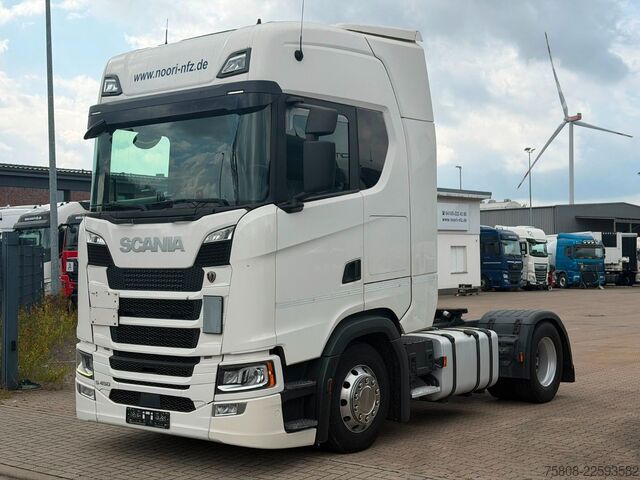 Φορτηγό επικίνδυνων υλικών SCANIA S450 ADR EXII/ EXIII Retarder ACC 2Tanks PTO