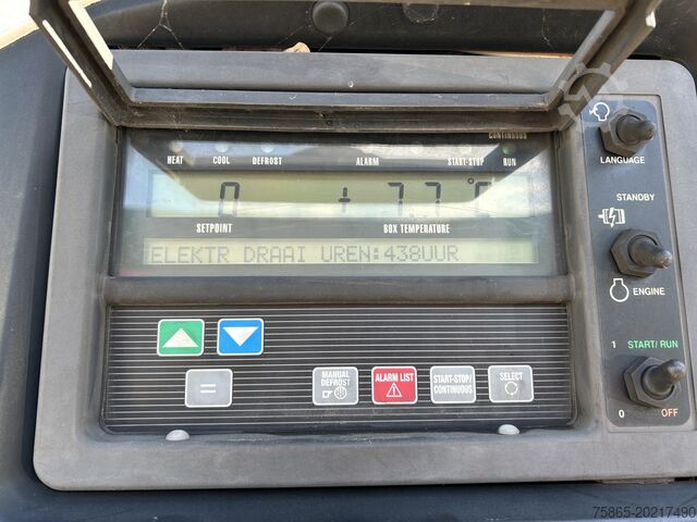 Transporte refrigerado/congelado H.T.F. HZO 39 / Carrier Vector 1800 Frigo / Loadlift 2...
