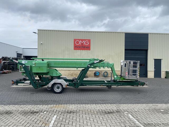 2006 Teupen Gepard 25T Miete, Anhänger-Arbeitsbühne Teupen Gepard 25T Rent, Aanhanger hoogwerker