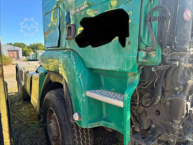 Standard SZM MAN TGS 18.480 Hydrodrive 4x4 beschädigt
