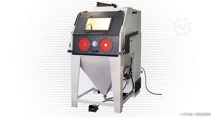 Injectorzandstraalcabines voor professionals SAPI Sandstrahlkabinen Injektor-Sandstrahlkabinen