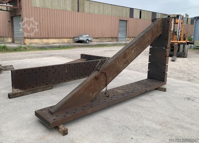  Equerres de bridage en fonte 4000 x 2000 x 575 mm
